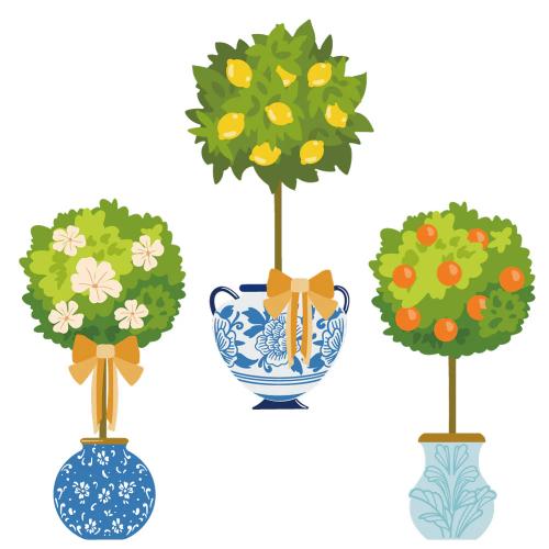 Honey Bee Stamps Topiary - Lovely Layers Honey Cuts