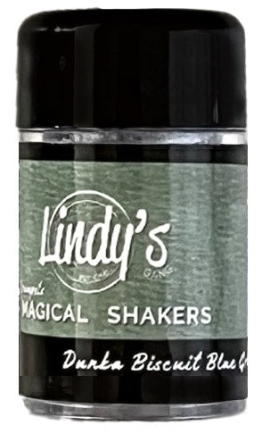 Lindy's Stamp Gang Magical Shaker 2.0 Individual Jar 10g Dunka Biscuit Blue Green