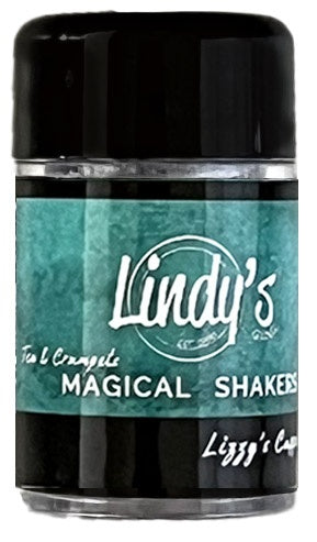 Lindy's Stamp Gang Magical Shaker 2.0 Individual Jar 10g Lizzy's Cuppa' Tea Teal