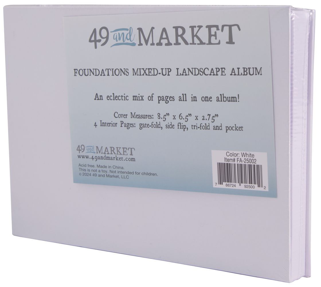 49 & Market Foundations Mixed Up Album White