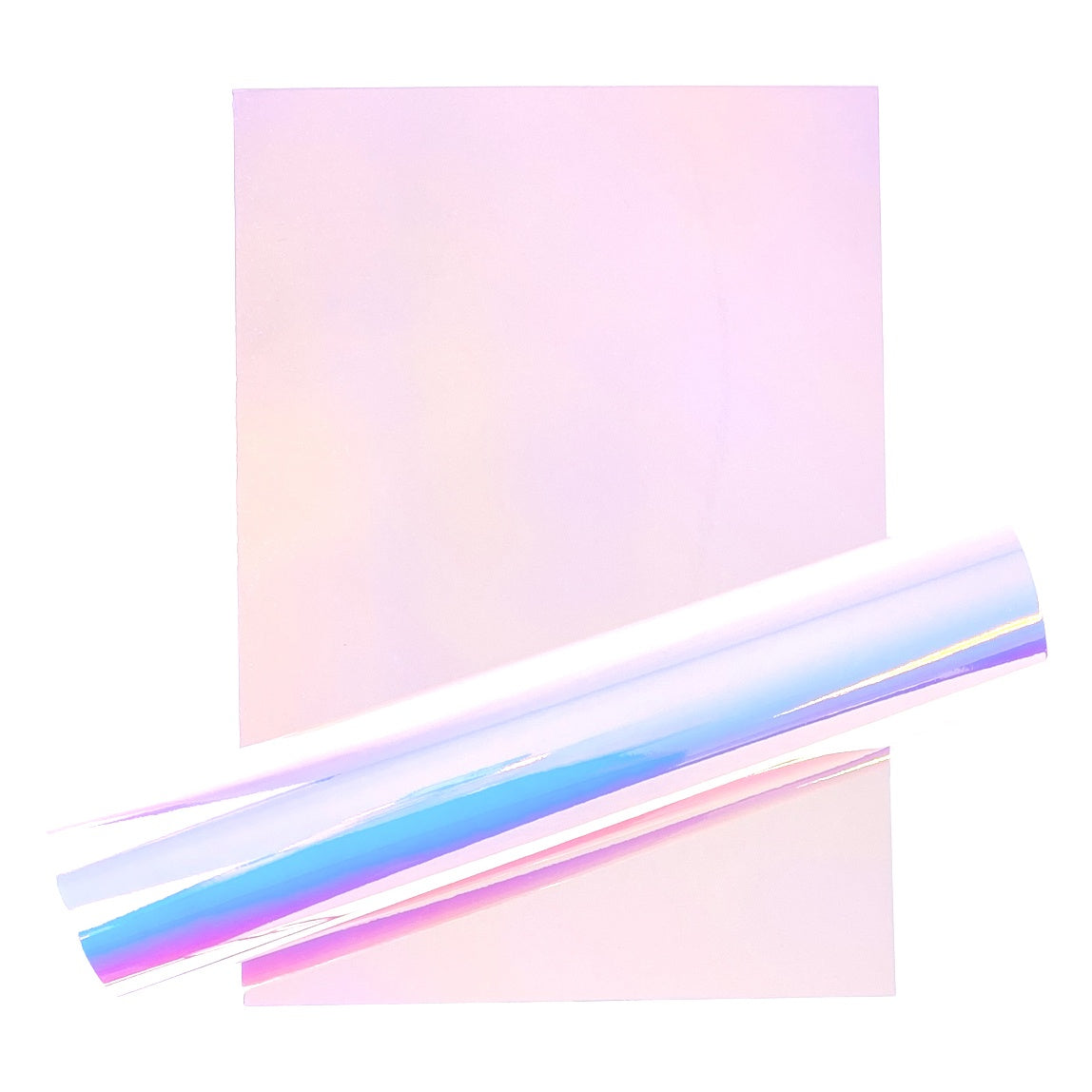 Craft Perfect Gloss Iridescent Mirror Cardstock 8.5"X11" Prismatic Pink