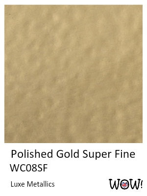 WOW! Embossing Powder 15ml Polished Gold - Super Fine