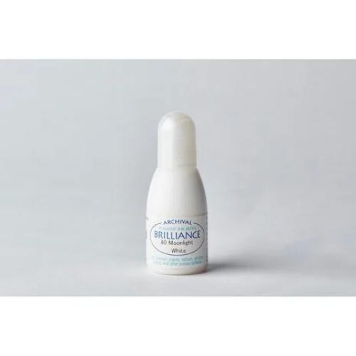 Tsukineko Brilliance Ink Refill Moonlight White 20ml (RB-000-080)