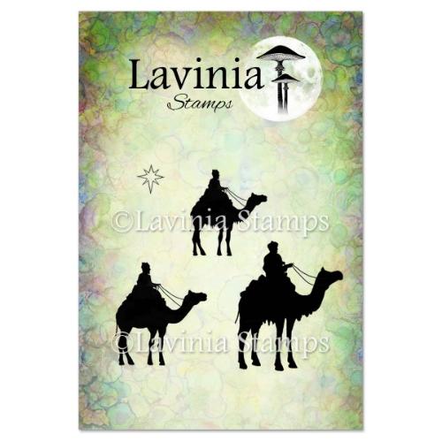Lavinia Stamp Three Kings and a Star Stamp LAV090