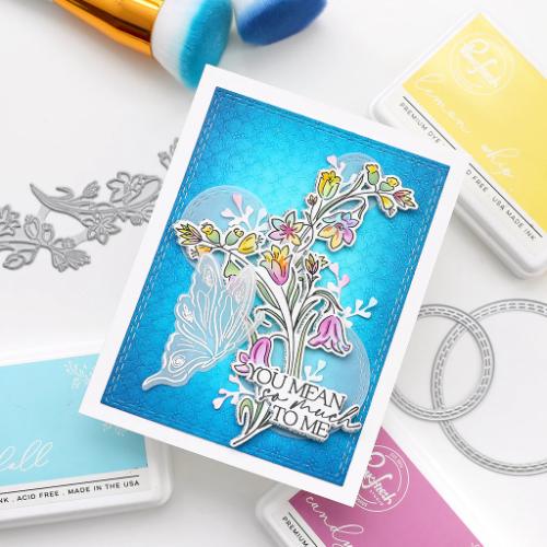 Pinkfresh Studio Butterfly Bliss stamp