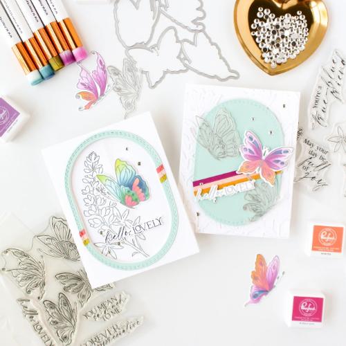 Pinkfresh Studio Butterfly Bliss stamp