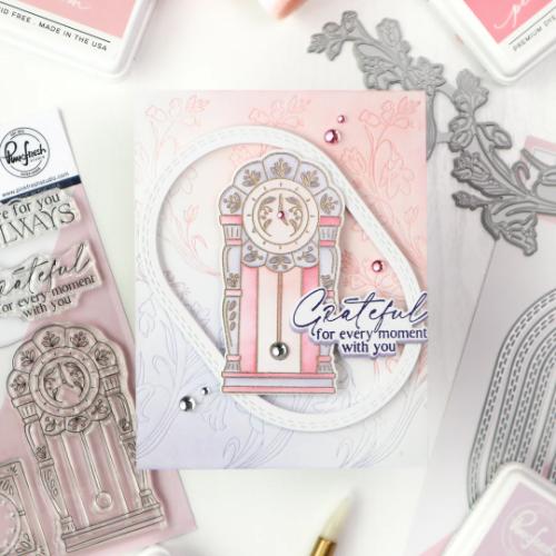 Pinkfresh Studio Essentials: Double Stitched Elongated Oval die