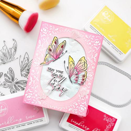 Pinkfresh Studio Essentials: Double Stitched Elongated Oval die