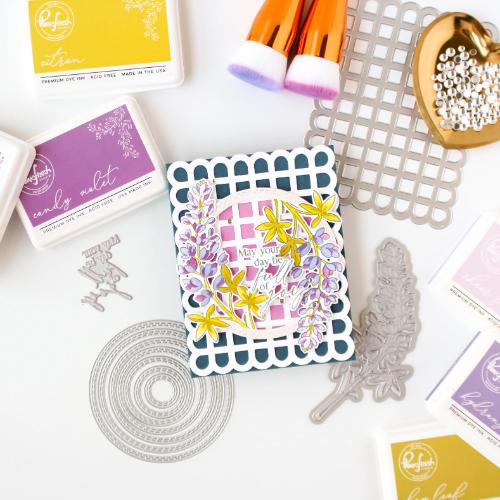 Pinkfresh Studio Bluebonnet Bliss stencil