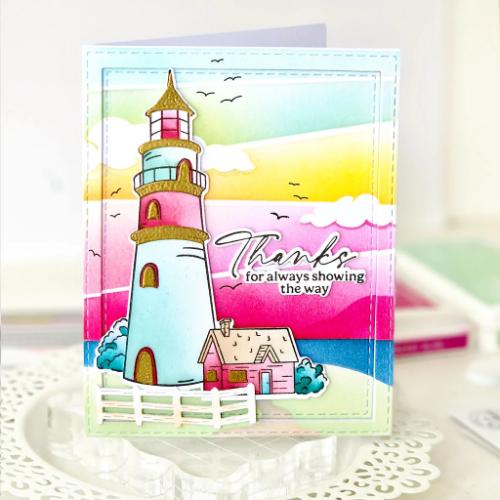 Pinkfresh Studio Essentials: Single Stitch Rectangle die