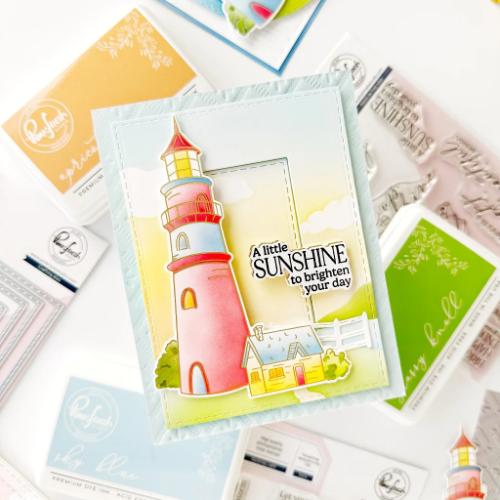 Pinkfresh Studio Guiding Light stamp/die/stencil Bundle