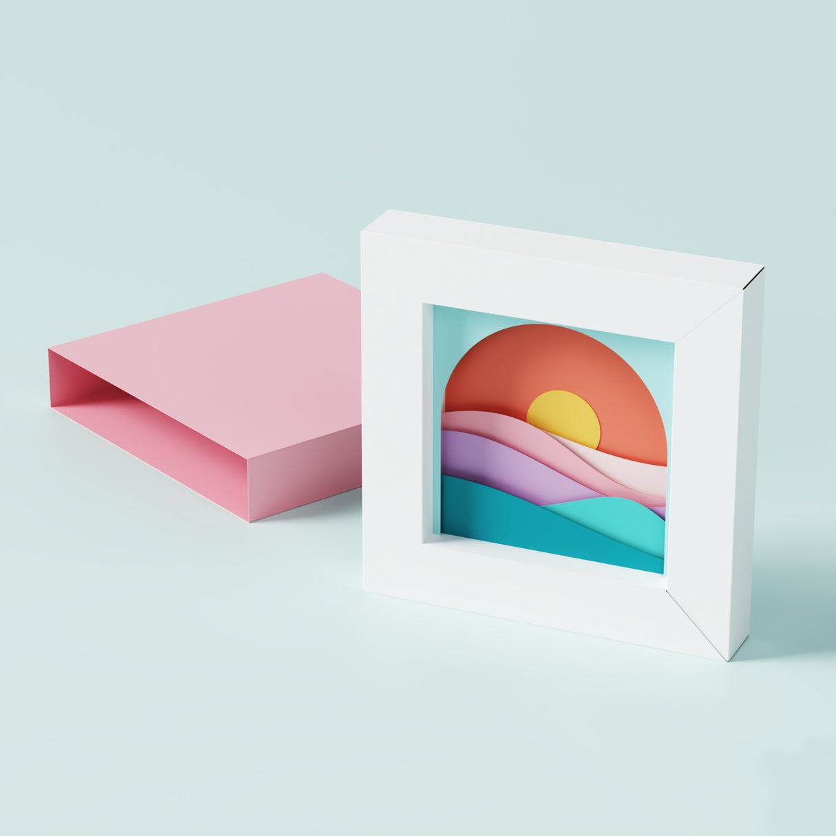 We R Makers Punch Board Shadow Box