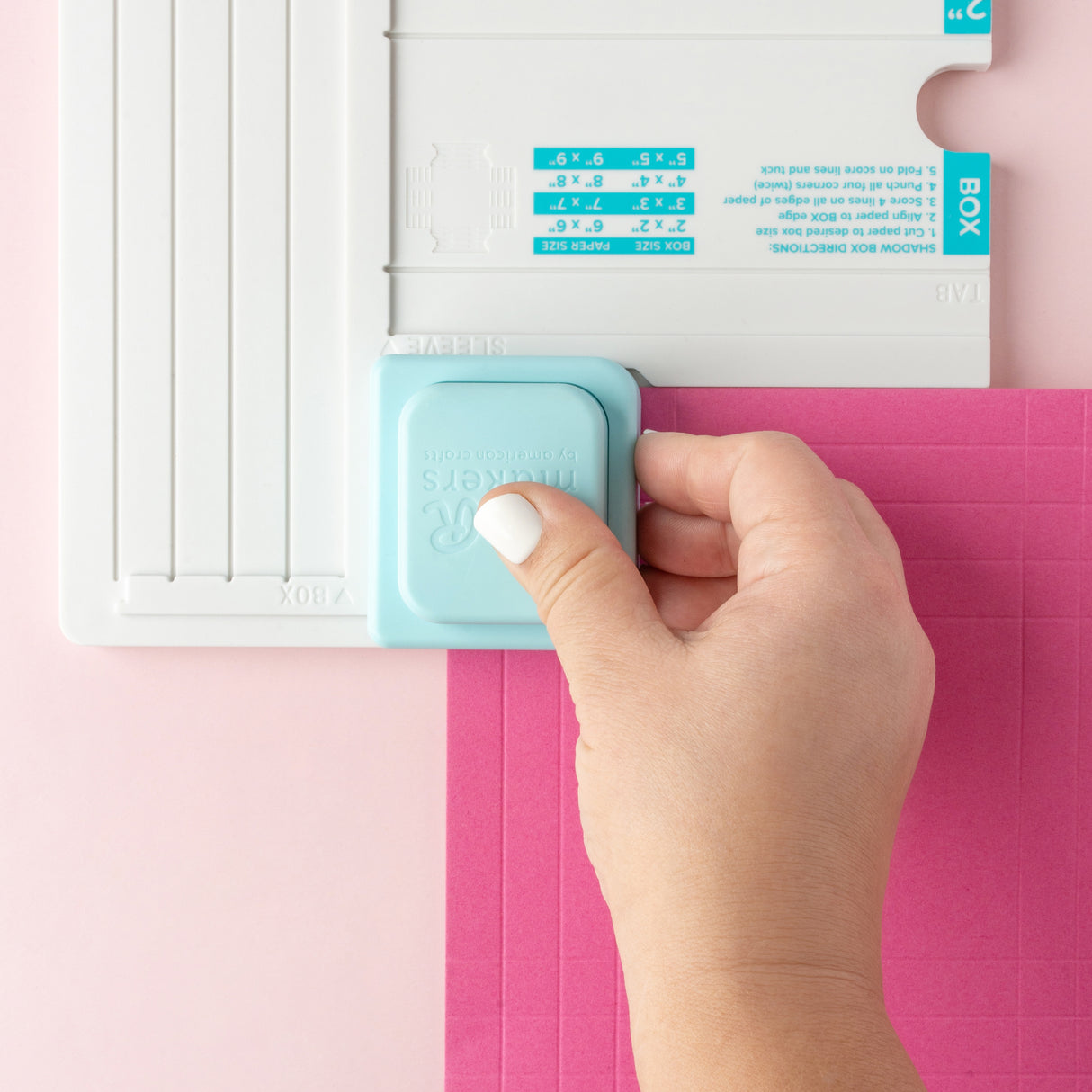 We R Makers Punch Board Shadow Box