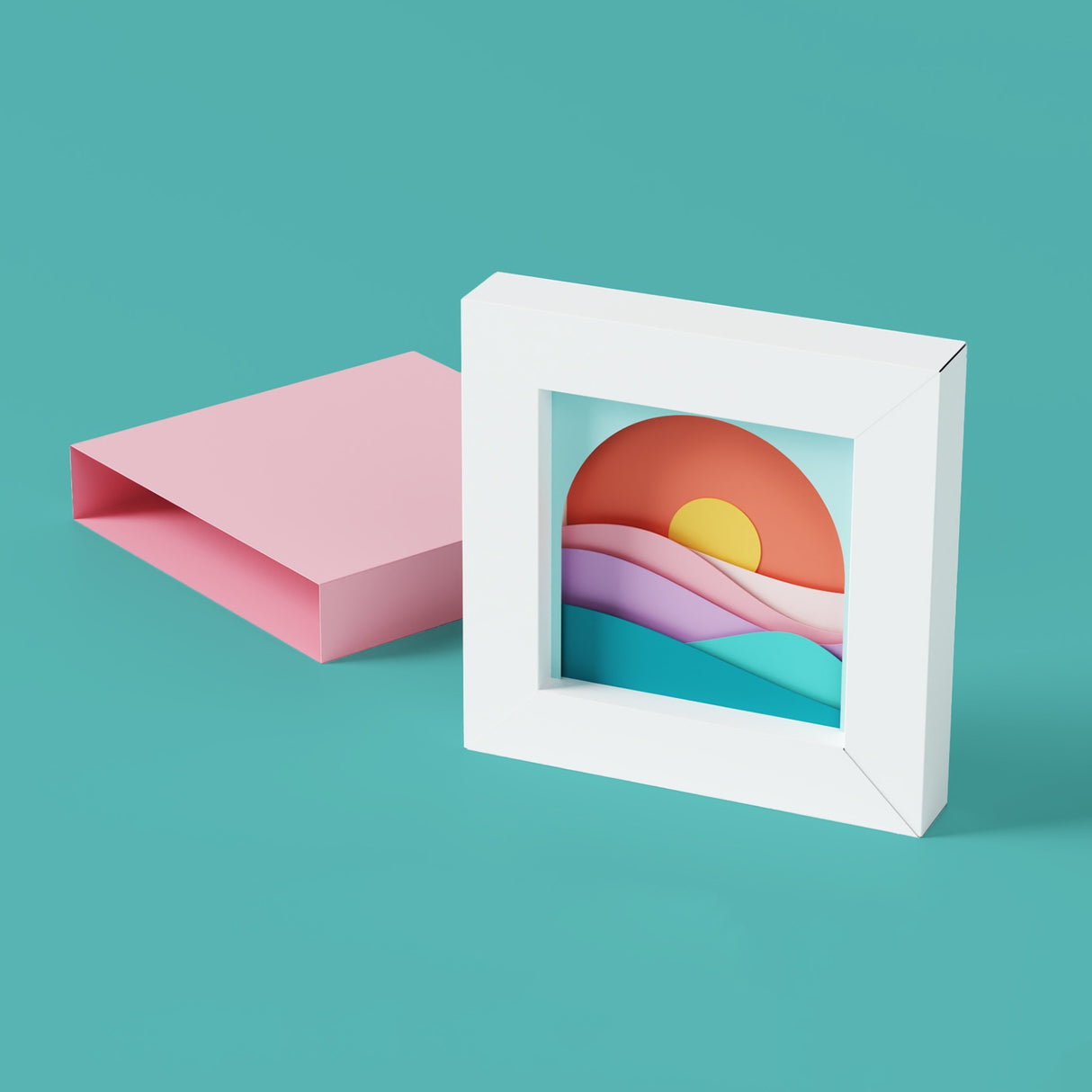 We R Makers Punch Board Shadow Box