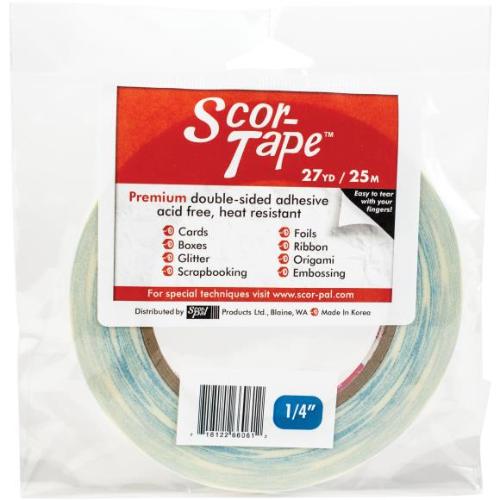 SCOR-TAPE 1/4"X27YDS