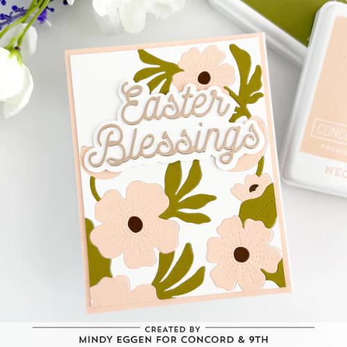 Concord & 9th Bright Blossoms Inlay Dies (drop in)