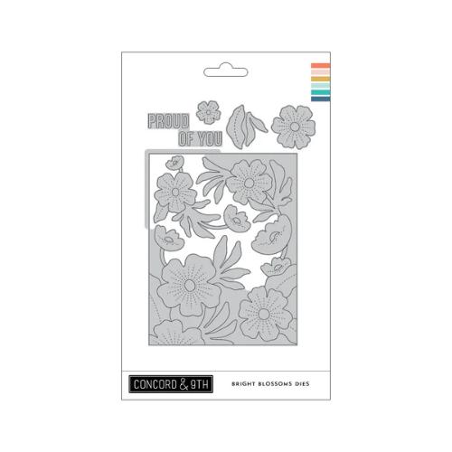 Concord & 9th Bright Blossoms Inlay Dies (drop in)