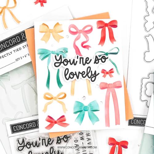 Concord & 9th Perfectly Tied Stamp Set (4 x 4)