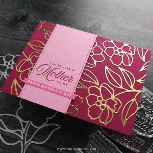 Concord & 9th Spring Bloom Inlay Dies