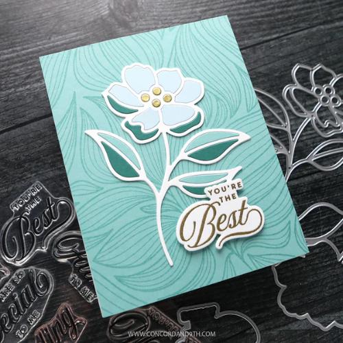 Concord & 9th Spring Bloom Inlay Dies