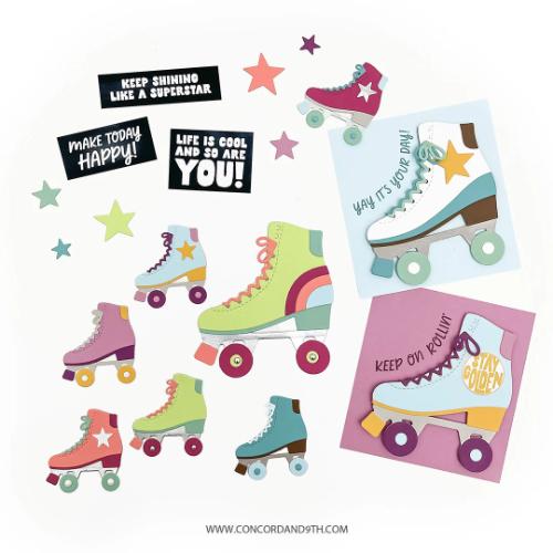 Concord & 9th Roll With It Stamp and Die Bundle