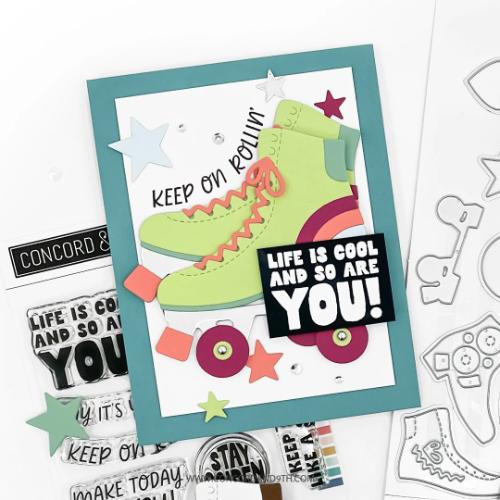 Concord & 9th Roll With It Stamp and Die Bundle