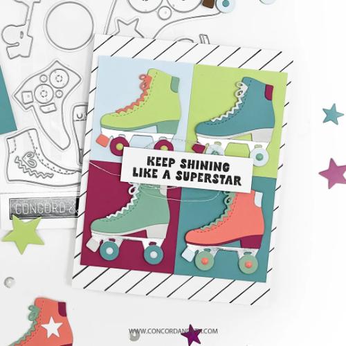 Concord & 9th Roll With It Stamp and Die Bundle