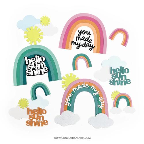 Concord & 9th Sunshine & Rainbows Die