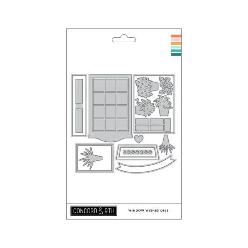 Concord & 9th Window Wishes Stamp and Die Bundle