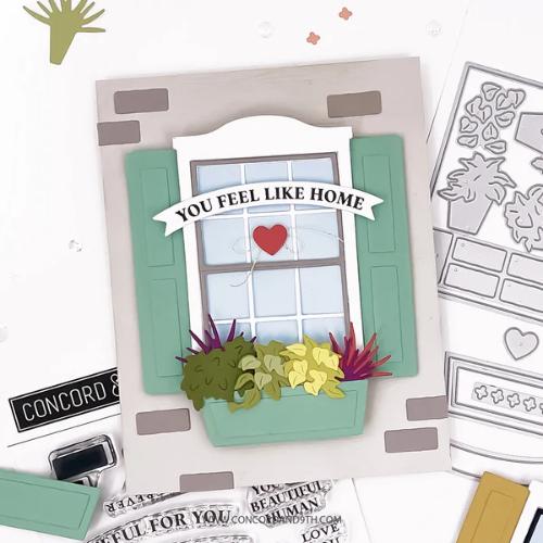 Concord & 9th Window Wishes Stamp and Die Bundle