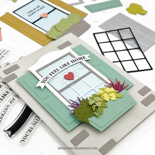 Concord & 9th Window Wishes Stamp and Die Bundle