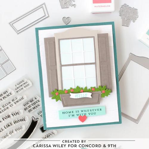 Concord & 9th Window Wishes Stamp and Die Bundle