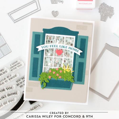 Concord & 9th Window Wishes Stamp and Die Bundle