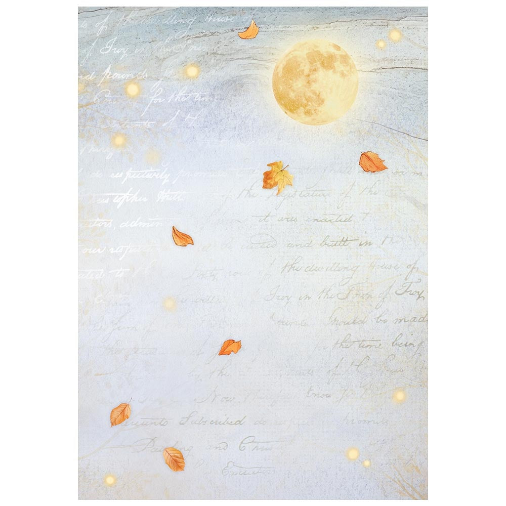 Stamperia Rice Paper Backgrounds A6 8/Pkg Whispering Woods