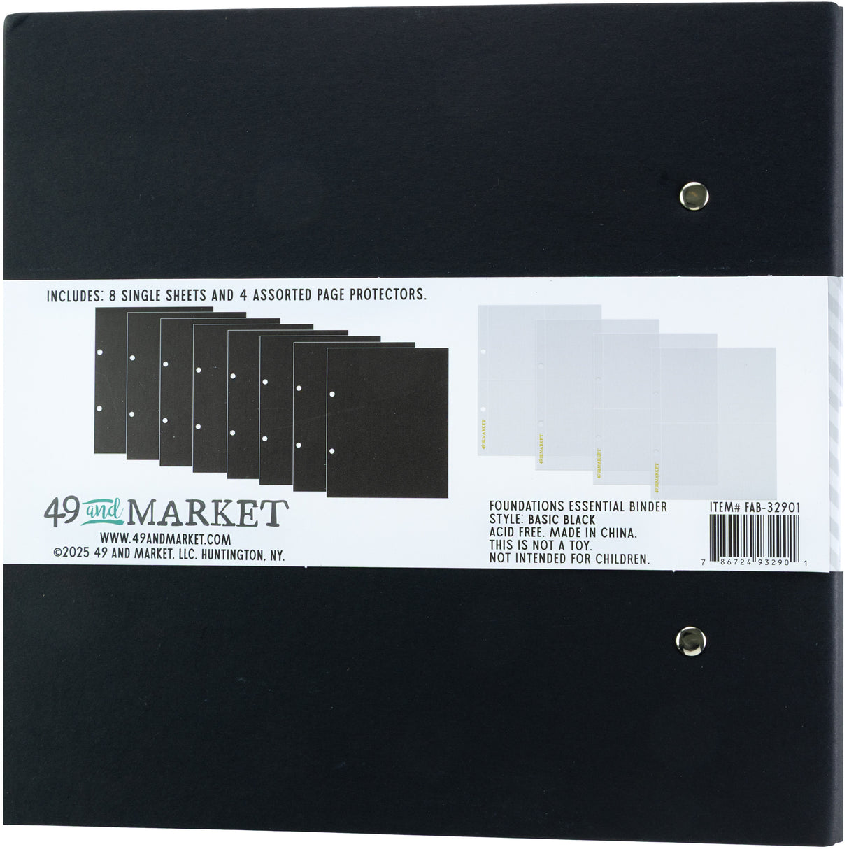 49 And Market Foundations Binder Black