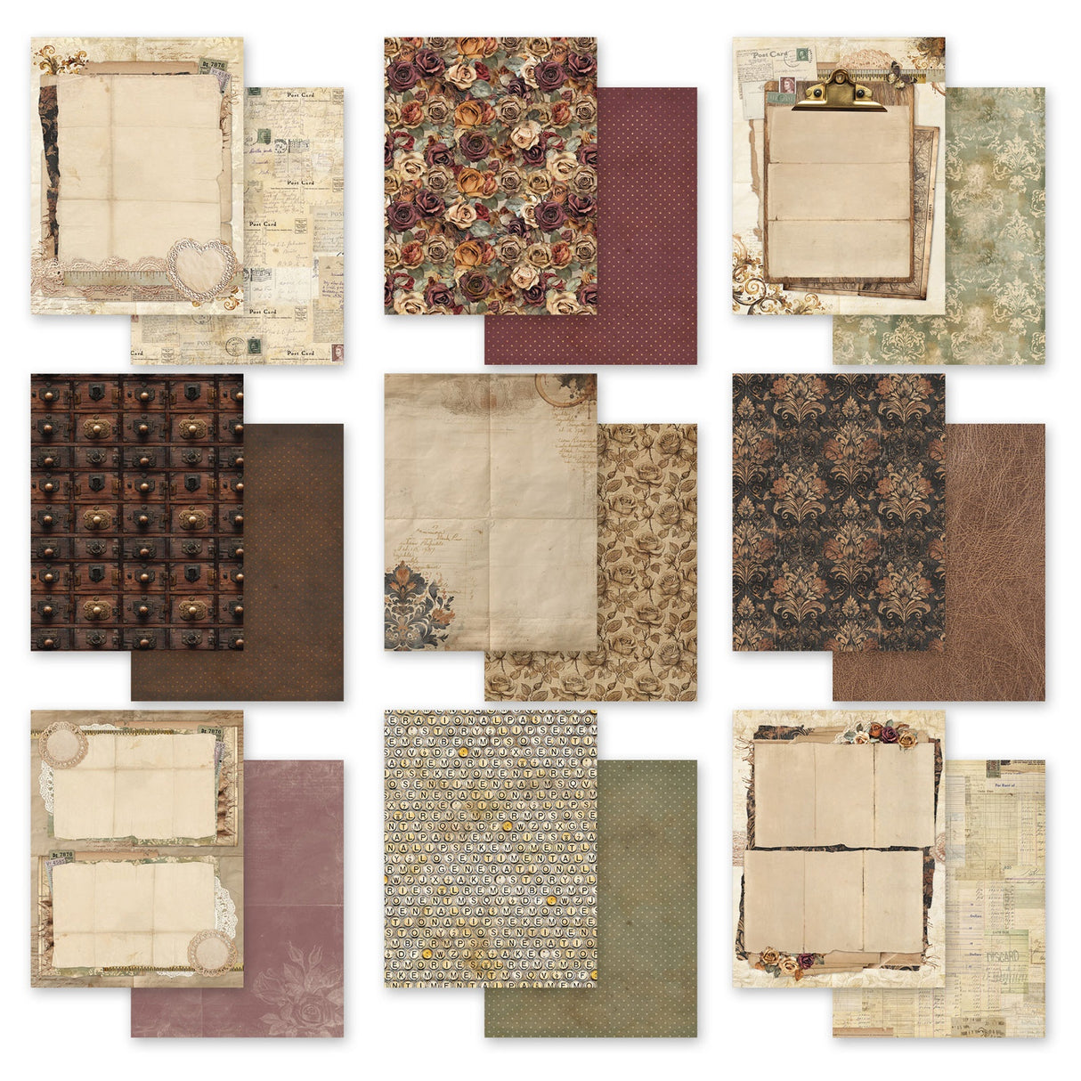 49 And Market Nostalgic Memories Collection Pack 6"X8"