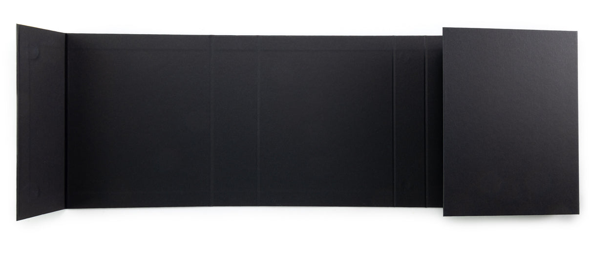 49 And Market Create-An-Album Quadruple Flip Album Base Black