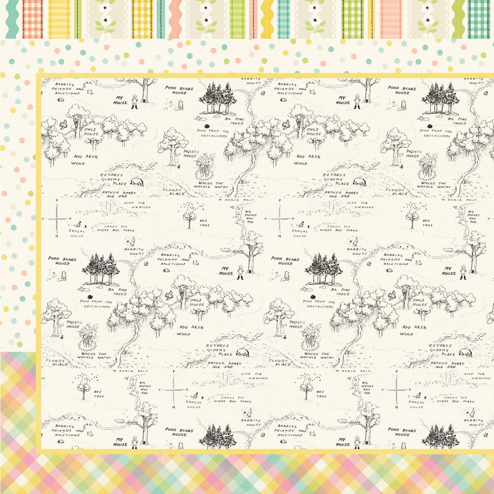 Simple Stories Simple Pages Page Kit Classic Pooh Baby 12x12