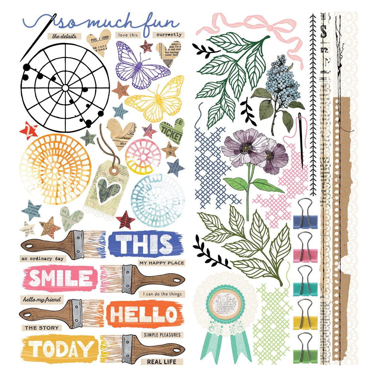 49 And Market Laser Cut Outs - Artful Moments