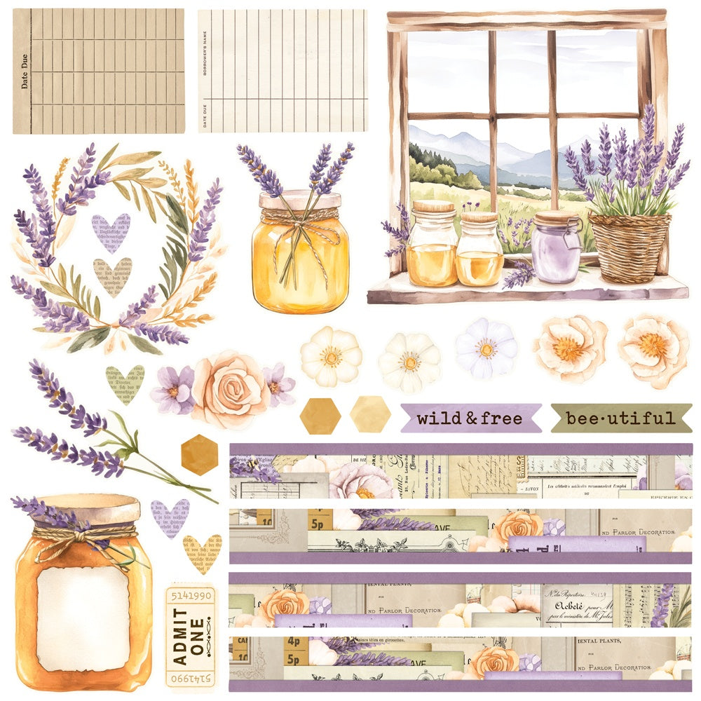 Simple Stories Simple Vintage Lavender Fields Simple Pages Kit (26435)