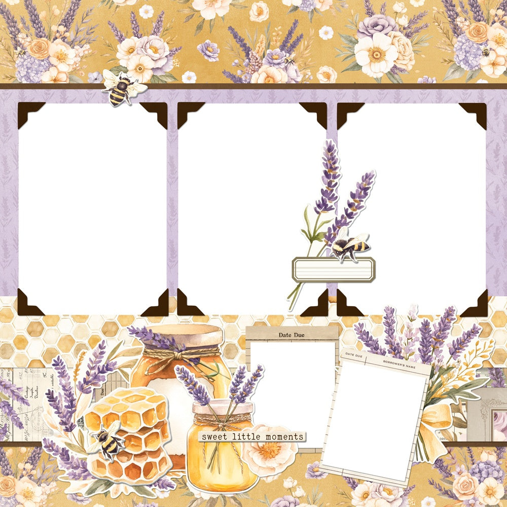 Simple Stories Simple Vintage Lavender Fields Simple Pages Kit (26435)