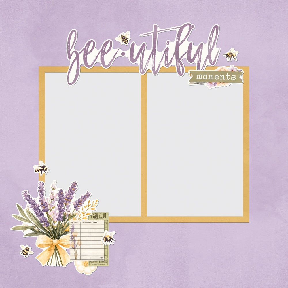 Simple Stories Simple Vintage Lavender Fields Simple Pages Pieces (26433)