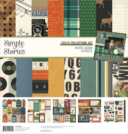 Simple Stories Rustic Legend Collection Kit (26600)