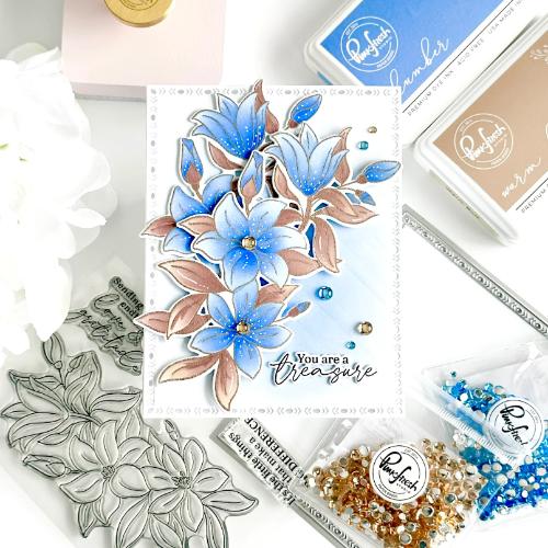 Pinkfresh Studio delighted for you Stamp/ die / stencil Bundle