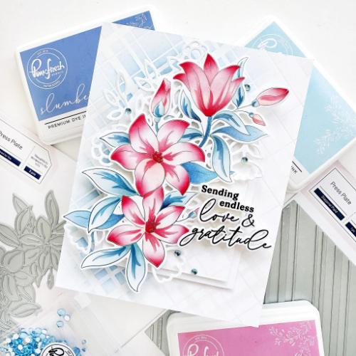 Pinkfresh Studio delighted for you Stamp/ die / stencil Bundle