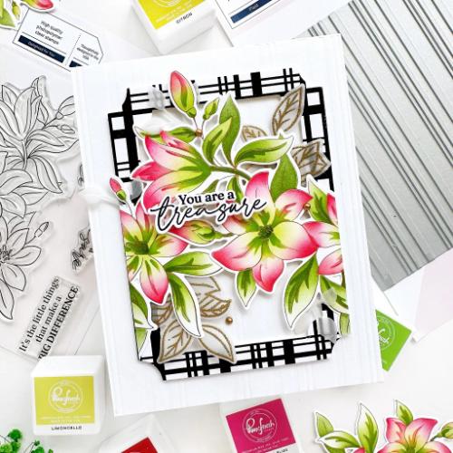 Pinkfresh Studio delighted for you Stamp/ die / stencil Bundle