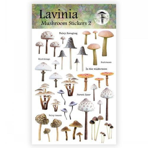 Lavinia Stamp Mushroom Stickers 2