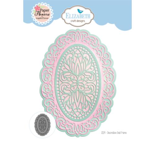 Elizabeth Craft Designs Spring Awakening Dies Decorative Oval Frame (2219)