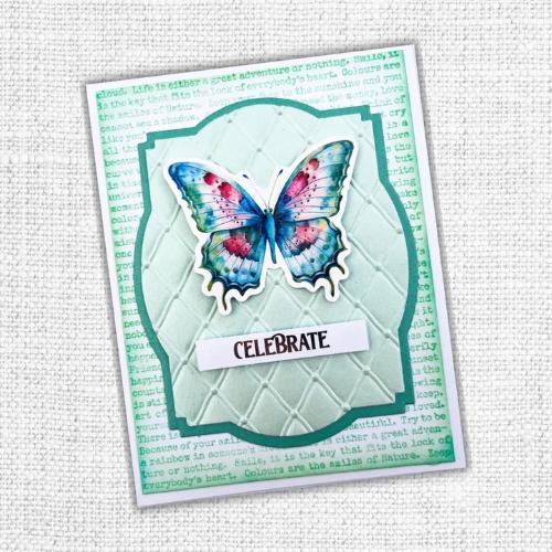 Paper Rose Studio Tufted Elegance 3D Embossing Folder 32154
