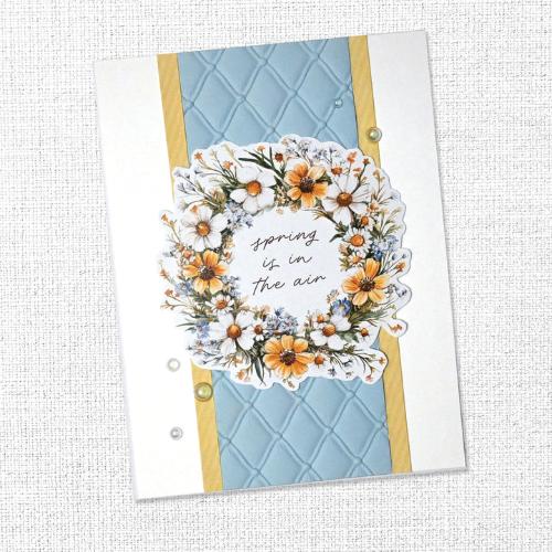 Paper Rose Studio Tufted Elegance 3D Embossing Folder 32154
